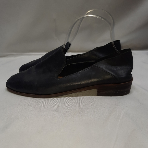 Lucky Brand Cahill Black Leather Loafers  10 M/40 - Picture 1 of 7